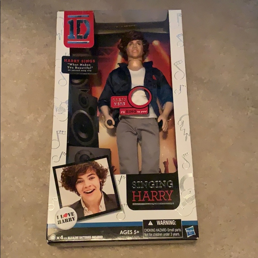 ***RARE singing harry styles doll